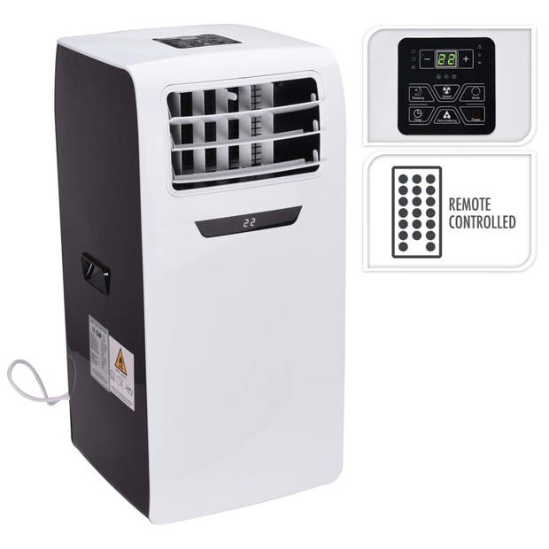 Mobiele airconditioner 3in1, 2600W, met digitale display en afstandsbediening