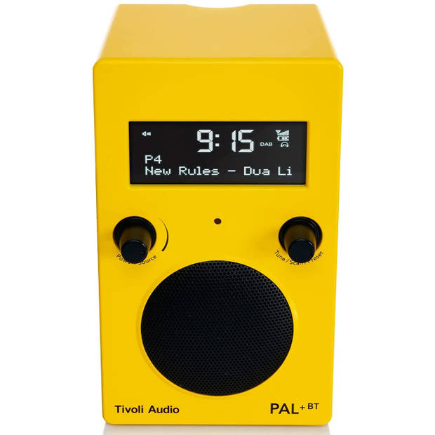 Tivoli Gen 2 draagbare radio - PAL - BT - geel