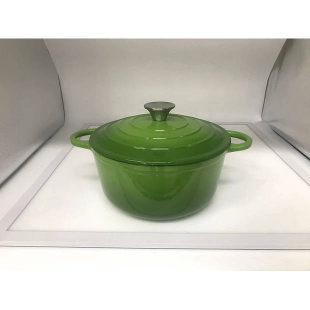 Relance Braadpan 24cm groen met deksel