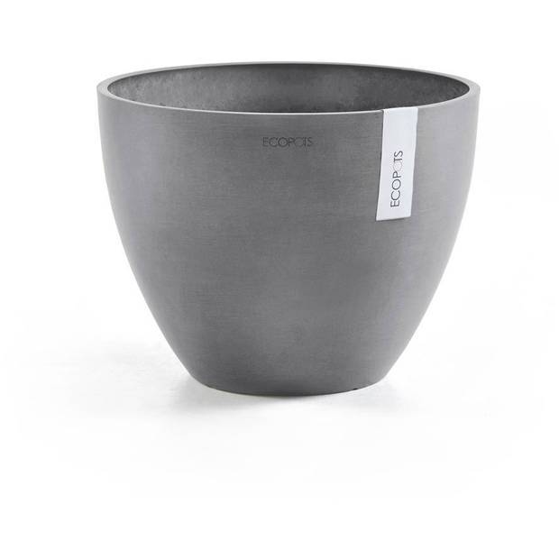 ECOPOTS Antwerp 40cm grijs