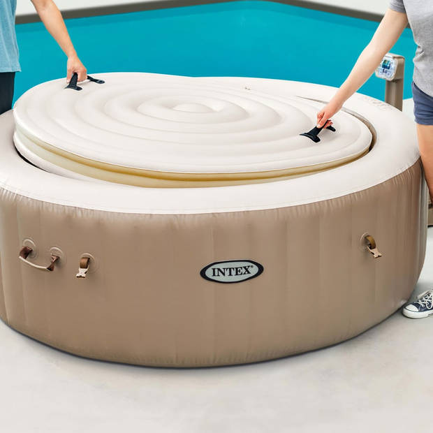 Intex Purespa Energiebesparende Afdekhoes Jacuzzi - Beige