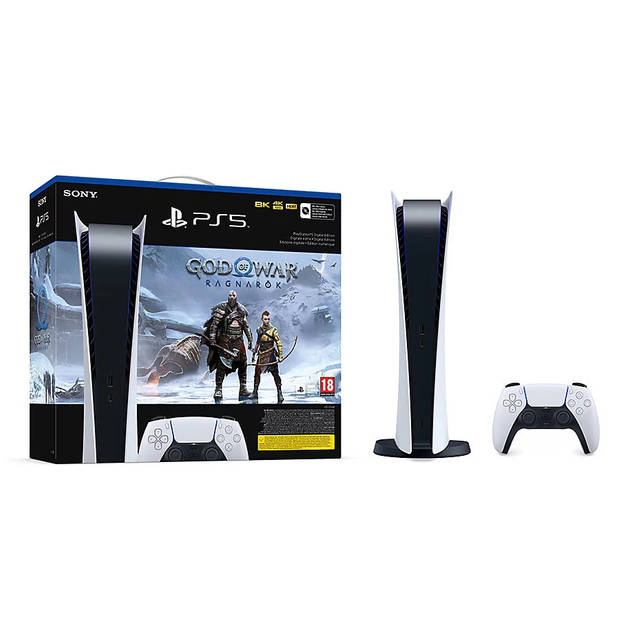Sony PlayStation 5 Digital Edition + God Of War Ragnarok