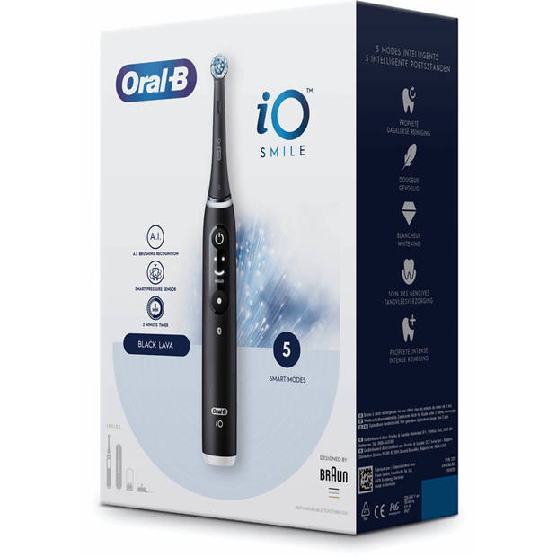 Braun Oral-B iO 6 Elektrische Tandenborstel Zwart