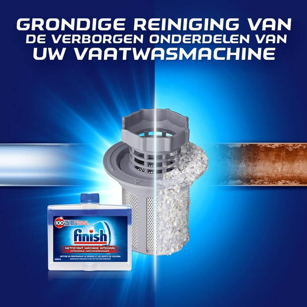 Finish Vaatwasmachinereiniger - Regular - 250 ml - 6 stuks - Voordeelverpakking