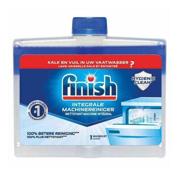 Finish Vaatwasmachinereiniger - Regular - 250 ml - 2 stuks - Voordeelverpakking