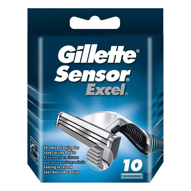 Gillette Sensor Excel Scheermesjes - Mannen - 10 Stuks - 6 stuks