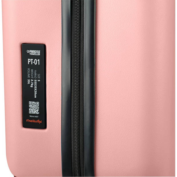 Princess Traveller PT01 - Reiskoffer - Peony Pink - M - 67cm