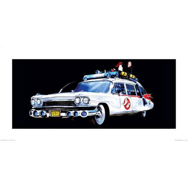 Kunstdruk Ghostbusters Car 100x50cm