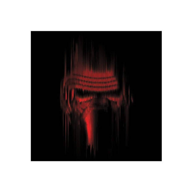 Kunstdruk Star Wars Episode VII Kylo Ren Lines 40x40cm