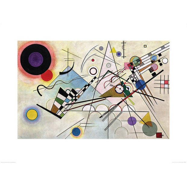 Kunstdruk Wassily Kandinsky - Composition VIII 60x80cm