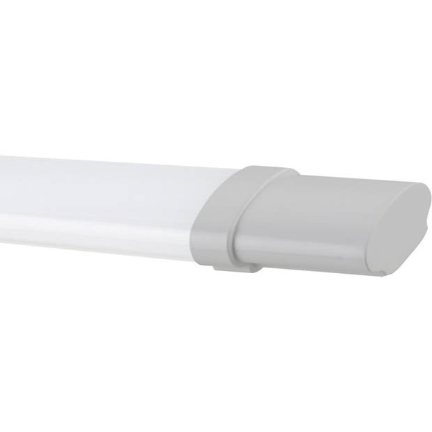 LED TL Armatuur - LED Balk - Irma - 18W - Waterdicht IP65 - Helder/Koud Wit 6400K - Kunststof - 60cm