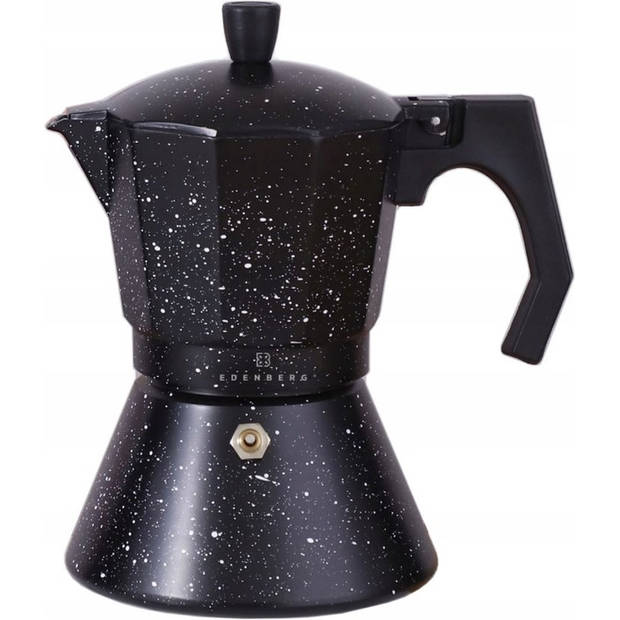 Edënbërg Stonetec Line - Percolator - Koffiemaker 6 kops - Espresso Maker 300 ML - Marmer Coating