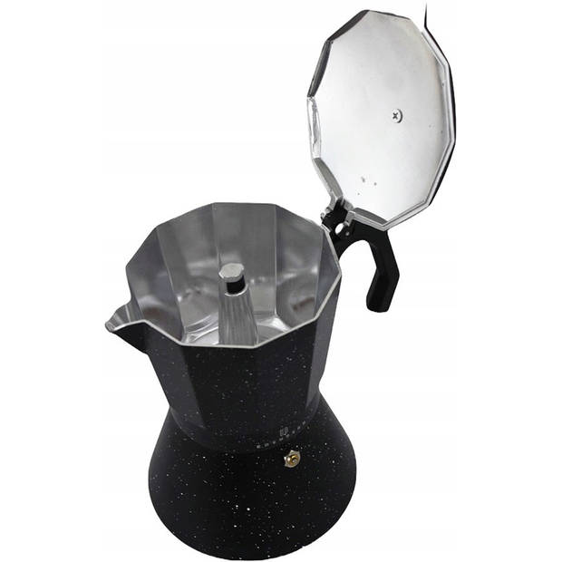 Edënbërg Stonetec Line - Percolator - Koffiemaker 9 kops - Espresso Maker 450 ML - Marmer Coating