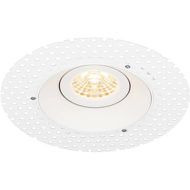 LED Spot Set - OSRAM Parathom PAR16 940 36D - Pragmi Nivas Pro - GU10 Fitting - Dimbaar - Inbouw Rond - Mat Wit - 3.7W -