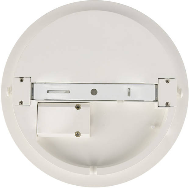LED Plafondlamp - Plafondverlichting - Badkamerlamp - Andres - Opbouw Rond 15W - Waterdicht IP54 - Helder/Koud Wit 6400K