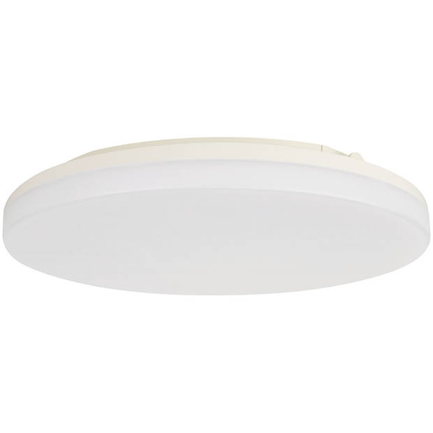 LED Plafondlamp - Plafondverlichting - Badkamerlamp - Andres - Opbouw Rond 30W - Waterdicht IP54 - Helder/Koud Wit 6400K