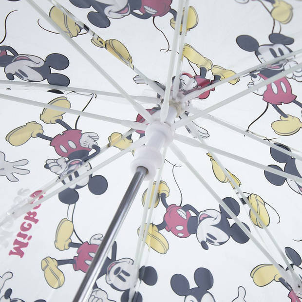 Disney Mickey Mouse paraplu - voor kinderen - gekleurd - D71 cm - Paraplu's