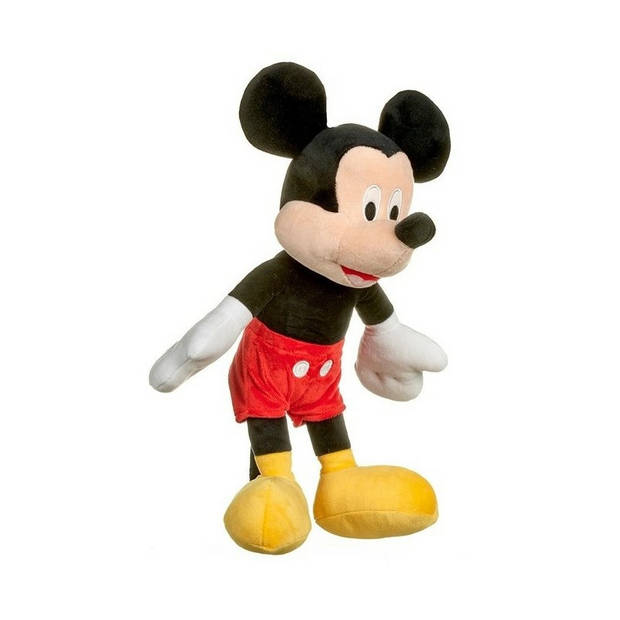 Pluche Disney knuffel Mickey Mouse in rode broek 30 cm - Knuffelberen