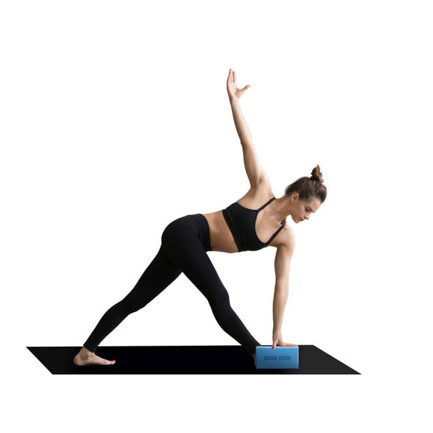 Iron Gym Yoga Blok, hulpmiddel voor yogaoefeningen