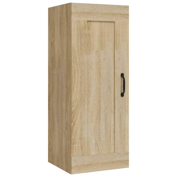 vidaXL Hangkast 35x34x90 cm bewerkt hout sonoma eikenkleurig