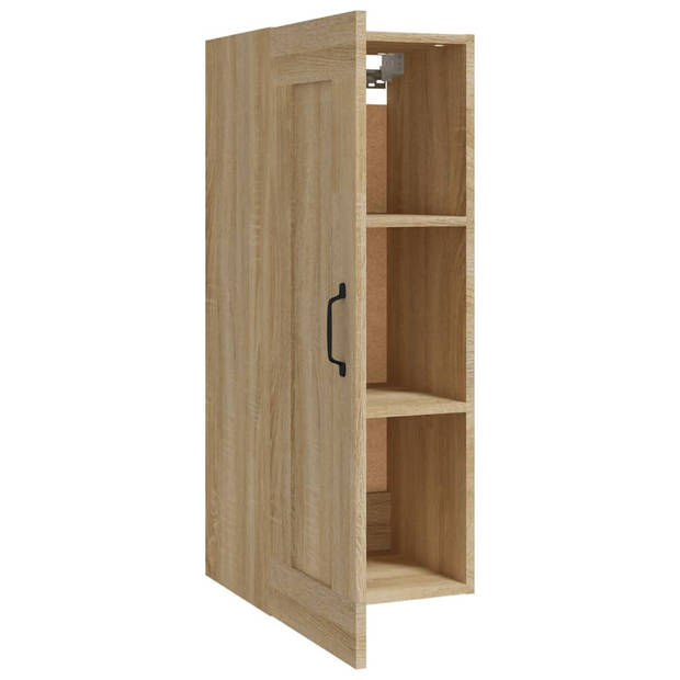 vidaXL Hangkast 35x34x90 cm bewerkt hout sonoma eikenkleurig