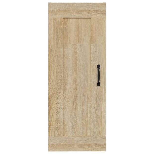 vidaXL Hangkast 35x34x90 cm bewerkt hout sonoma eikenkleurig