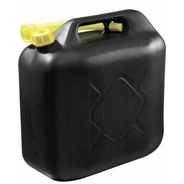 Dunlop Jerrycan 5 Liter Met Flexibele Vulslang Kunststof Zwart