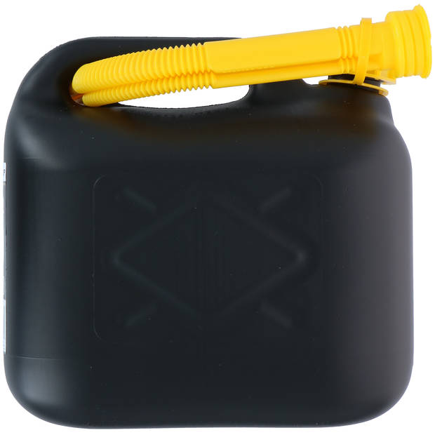 Dunlop Jerrycan 5 Liter Met Flexibele Vulslang Kunststof Zwart