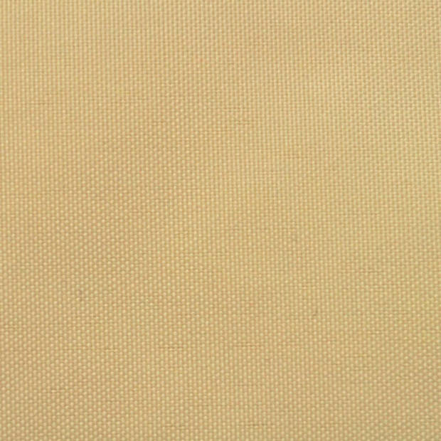 vidaXL Balkonscherm Oxford textiel 90x400 cm beige