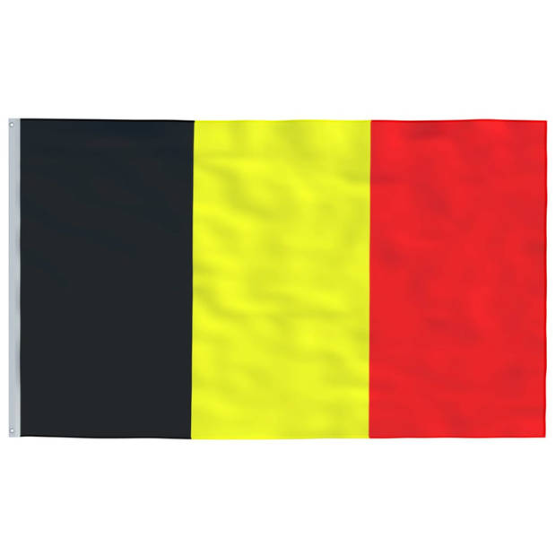 vidaXL Vlag België 90x150 cm