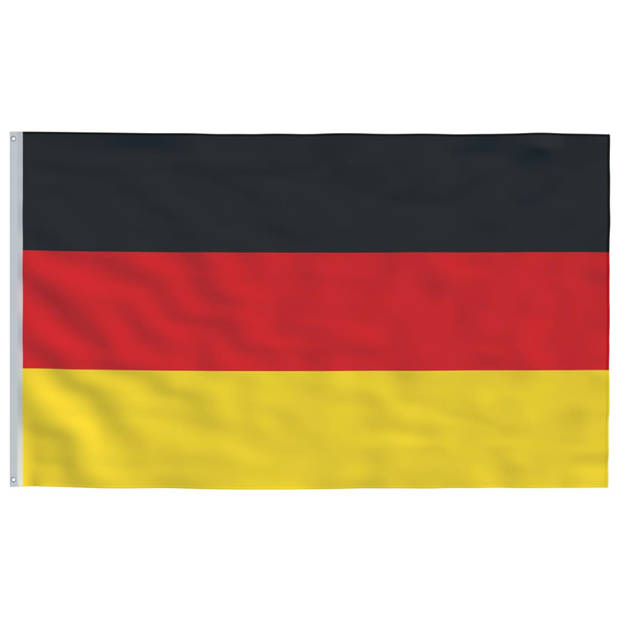 vidaXL Vlag Duitsland 90x150 cm