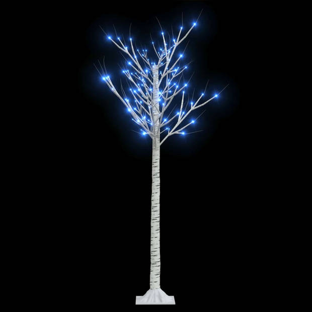 vidaXL Kerstboom wilg met 140 blauwe LED's binnen en buiten 1,5 m