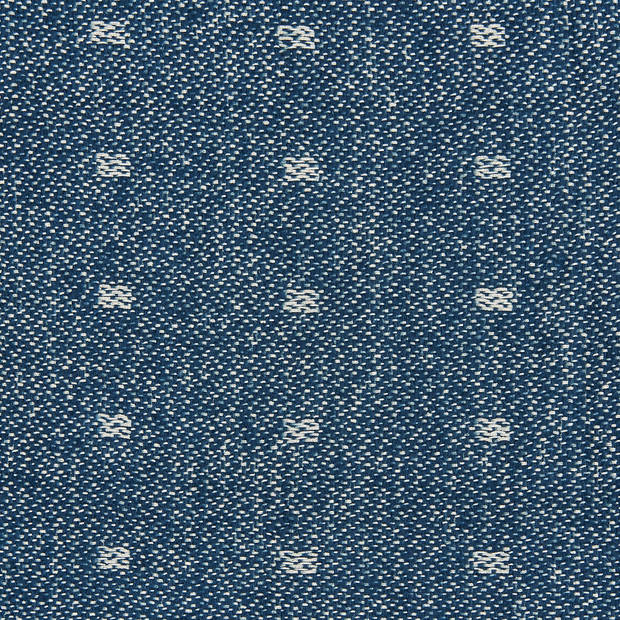 Beliani TAARI - Plaid-Blauw-Katoen, Acryl