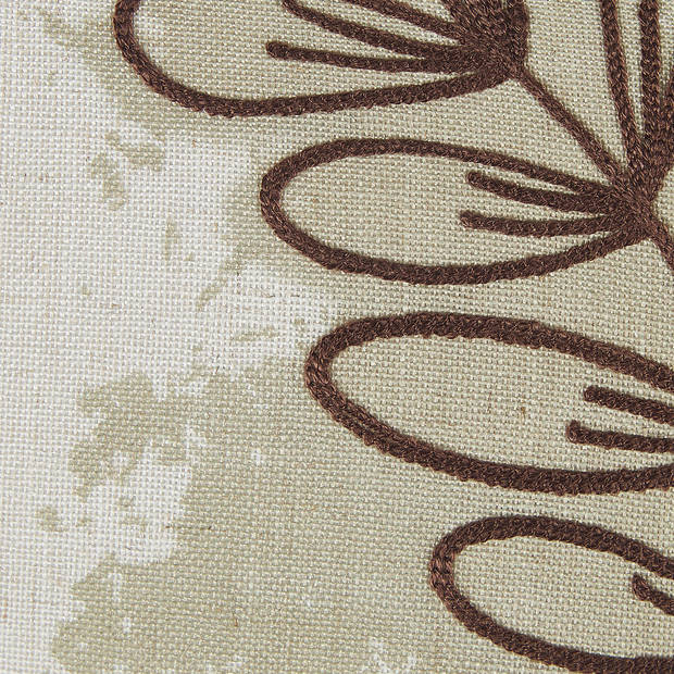 Beliani CALENDULA - Sierkussen-Beige-Polyester