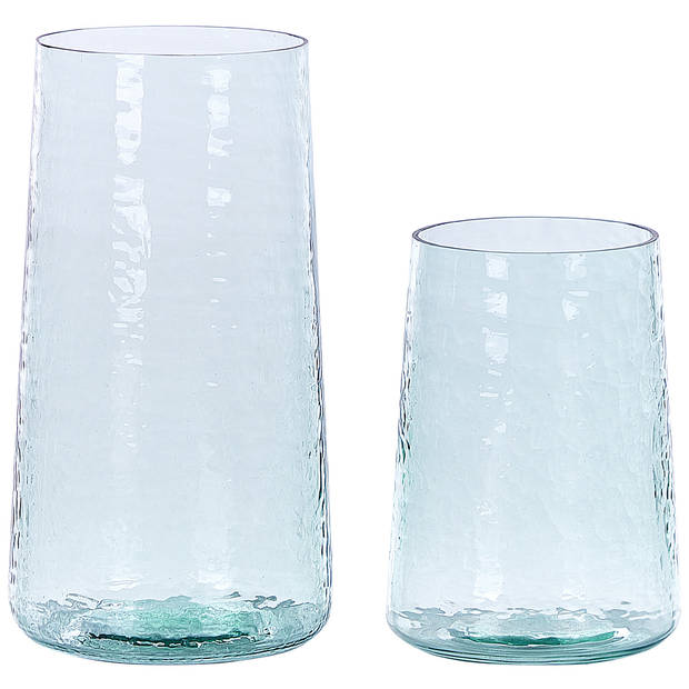 Beliani KULCHE - Decovaas-Transparant-Glas