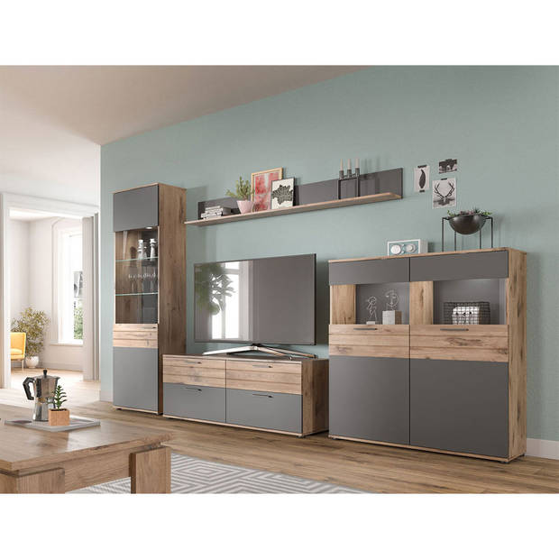 Mason dressoir 2 deuren eik decor.