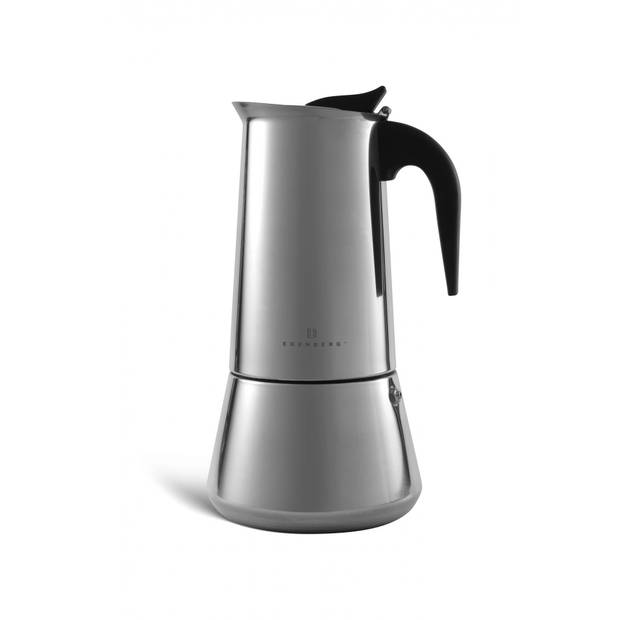 Edënbërg Classic Line - Percolator 12 kops - Espresso Maker - Roestvrijstaal - Zilver