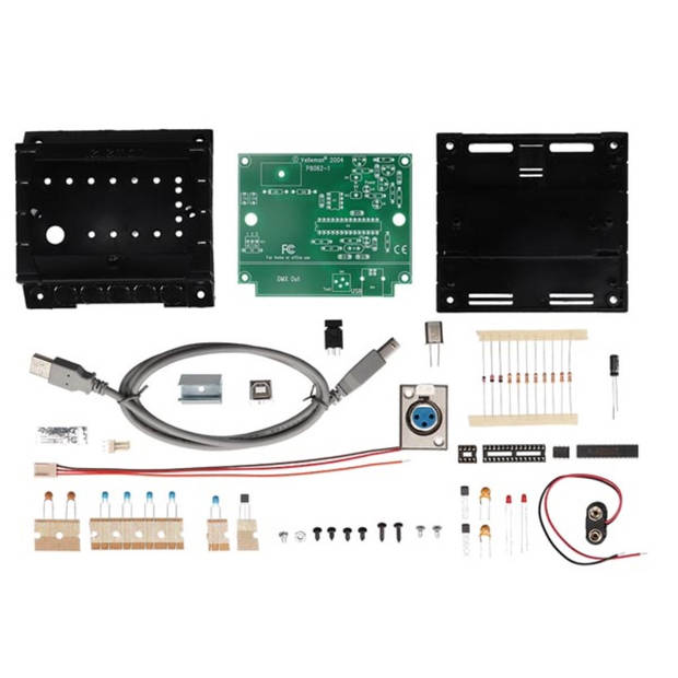 Educatieve soldeer- en programmeerkit, DMX-controller via USB