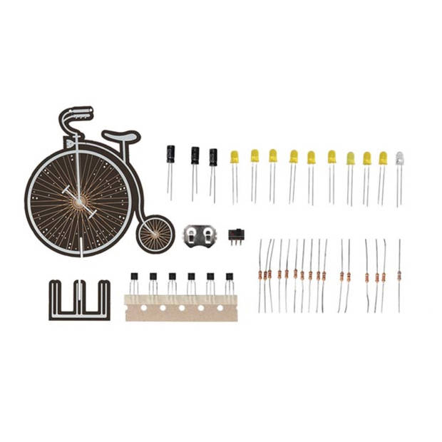 Educatieve soldeerkit, fiets, retrodesign