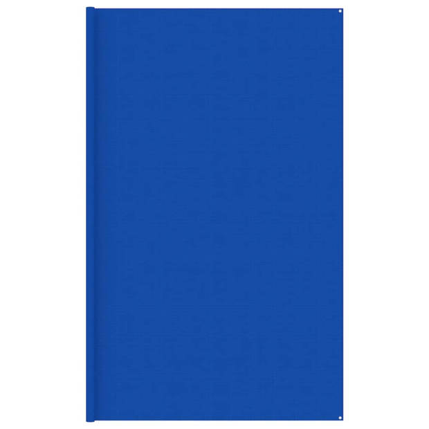 vidaXL Tenttapijt 400x400 cm HDPE blauw