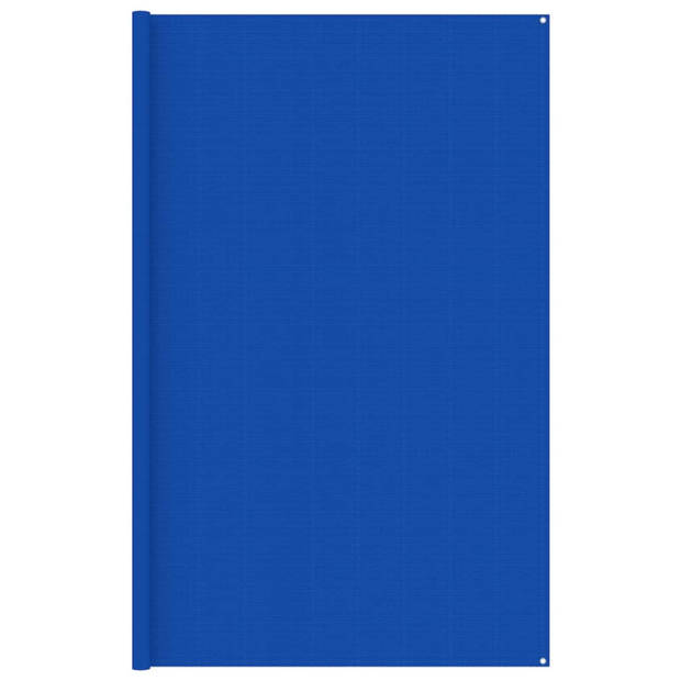 vidaXL Tenttapijt 300x500 cm HDPE blauw
