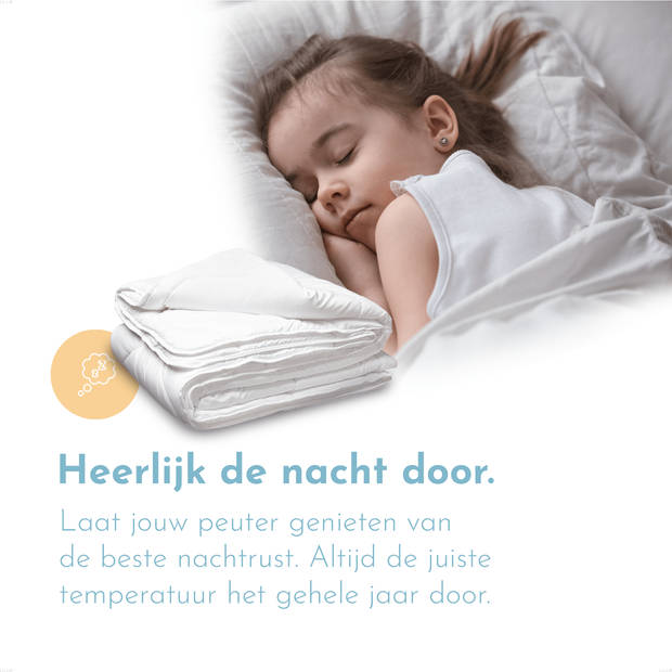 LILLA24 100x135 - Kinderdekbed enkel - peuterdekbed - all year - Anti allergie