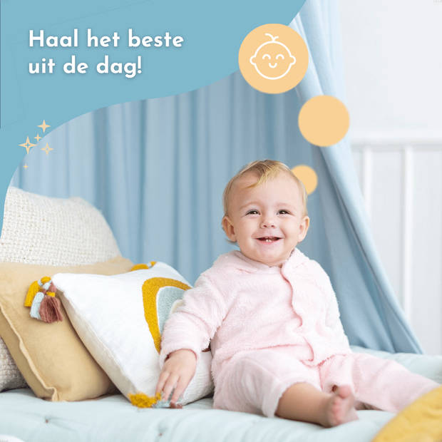 LILLA24 120x150 - Kinderdekbed enkel - peuterdekbed - all year - Anti allergie