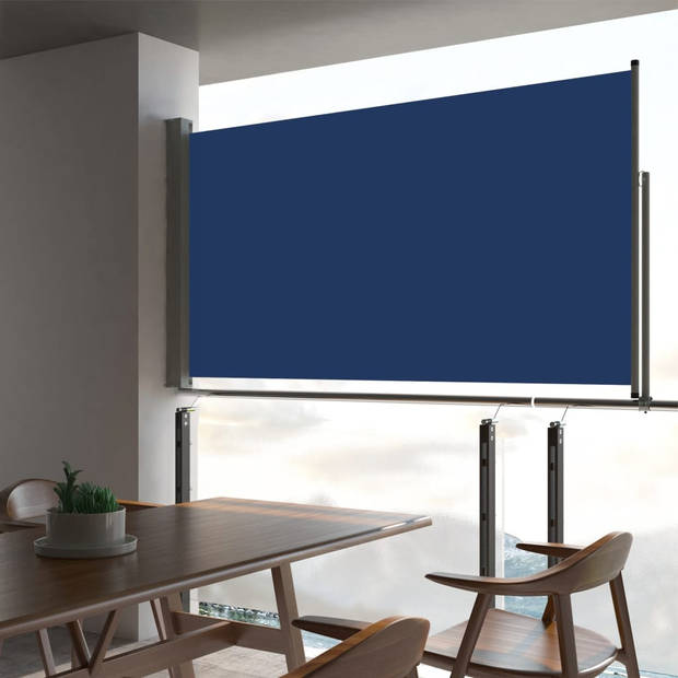 The Living Store Zijluifel - 160 x 0-300 cm - UV- en scheurbestendig polyester - Blauw