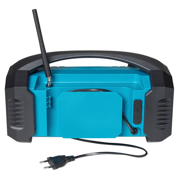 MEDION E66050 DAB+/Bluetooth bouwplaatsradio - ideaal voor bouwplaatsen - tuin of camping - IP54 bescherming tegen