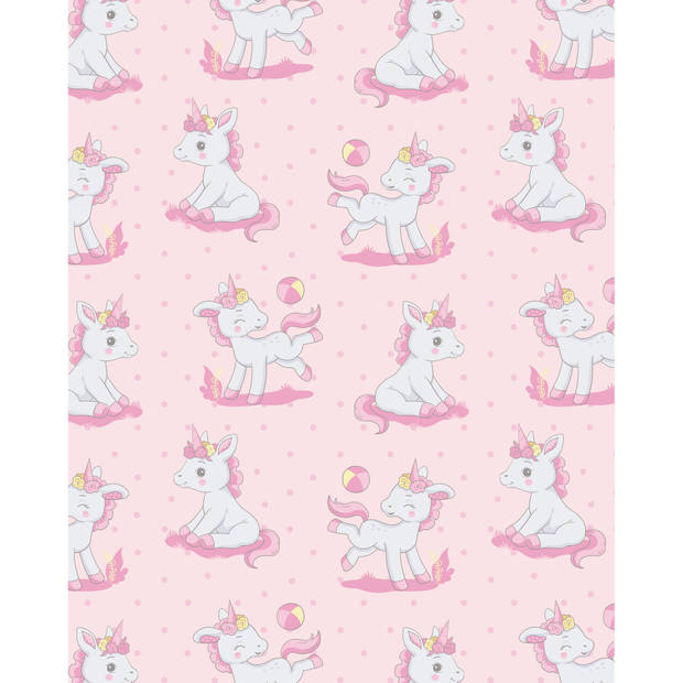 Unicorn Baby Sherpa Fleece deken - 80 x 100 cm - Polyester