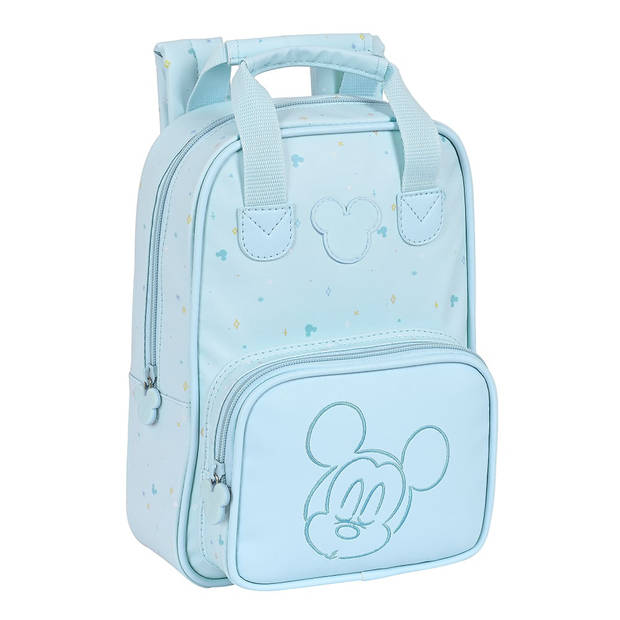 Disney Mickey Mouse Peuterrugzak, Blue - 28 x 20 x 8 cm - Polyester