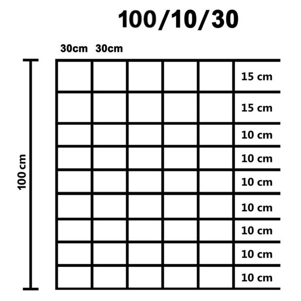 vidaXL Tuinhek 50x1 m gegalvaniseerd staal zilverkleurig