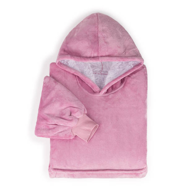 Hoodie Deken - Roze