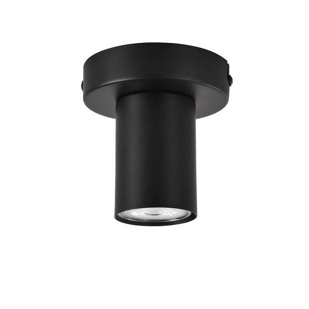 Ylumen Plafondlamp Tag 1 lichts Ø 10 cm zwart